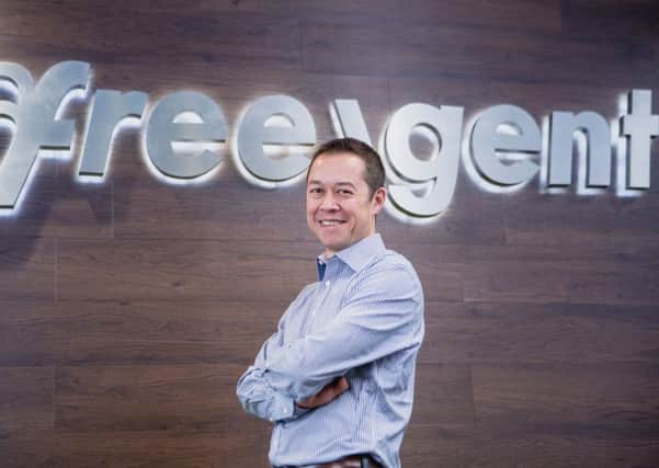 Edinburgh's FreeAgent, led by Ed Molyneux, floated in November. Picture: Contributed