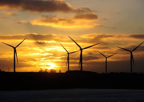 Scotland's wind turbines have set fresh records, according to the latest data.  Picture Ian Rutherford