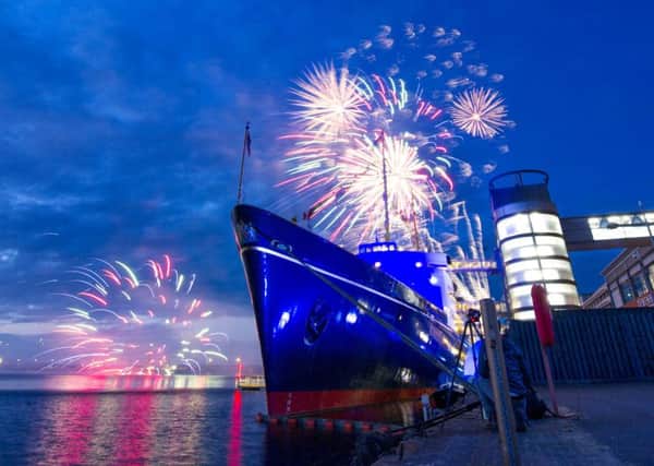 Built in the famous John Brown shipyard in Clydebank in 1953, Britannia has been a floating visitor attraction since it berthed in the Port of Leith 18 years ago.
Picture: Ian Rutherford