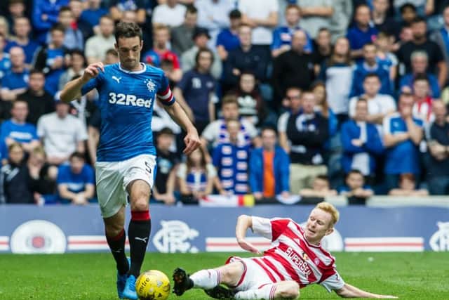 Lee Wallace and Ali Crawford have both been in excellent form this term. Picture: John Devlin