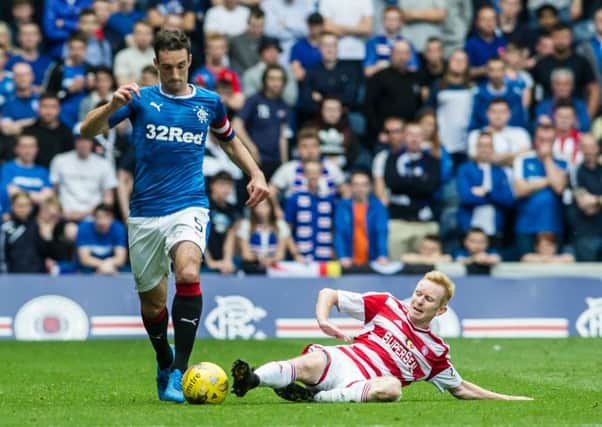 Lee Wallace and Ali Crawford have both been in excellent form this term. Picture: John Devlin