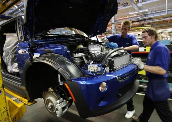 The wheels keep turning for Britain's manufacturing sector. Picture: Anthony Devlin/PA
