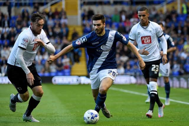 Jon Toral while on loan at Birmingham City last season. Picture: Getty