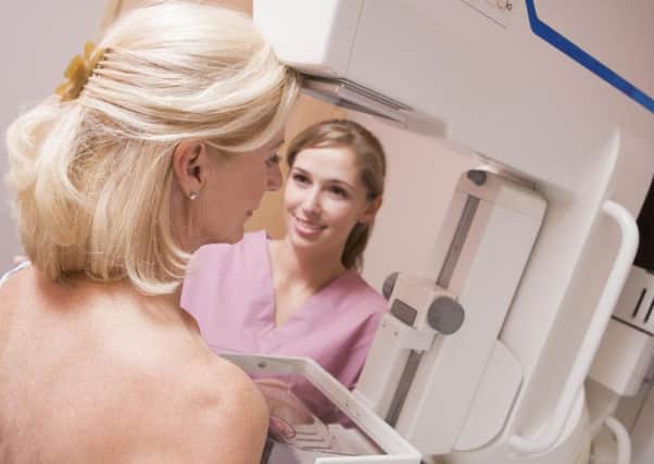 A woman being screened for breast cancer.Picture: PA Photo/Thinkstockphotos.