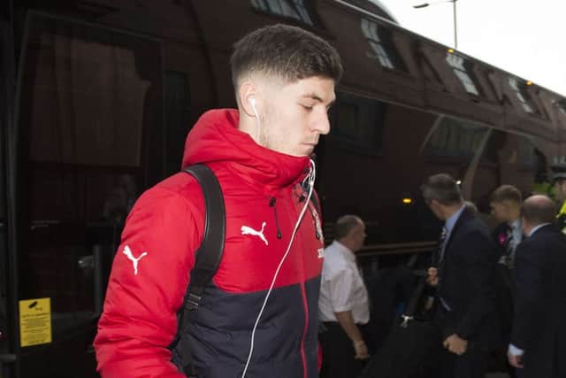 Rob Kiernan was offered a ban for allegedly striking out at Steven Anderson. Picture: SNS