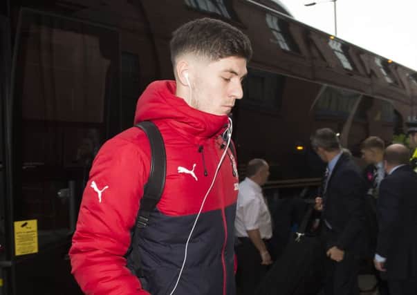 Rob Kiernan was offered a ban for allegedly striking out at Steven Anderson. Picture: SNS