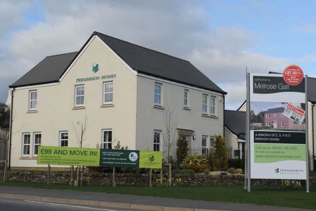 Persimmon legally completed the sale of 15,171 new homes last year, an increase of 4% on 2015. Picture: Kimberley Powell