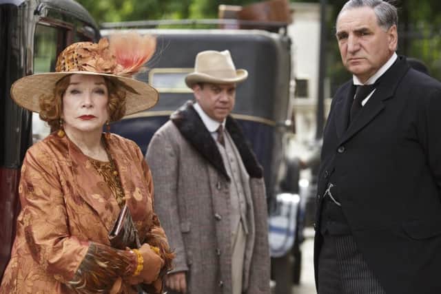 JIm Carter (right) in action on Downton Abbey