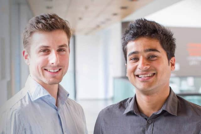 Swipii co-founders Louis Schena, left, and Chitresh Sharma. Picture: Contributed