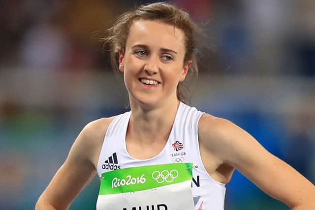 Laura Muir smashed the British indoor 5,000 metres record on Wednesday evening. Picture: PA