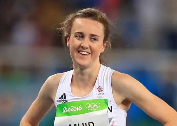 Laura Muir smashed the British indoor 5,000 metres record on Wednesday evening. Picture: PA