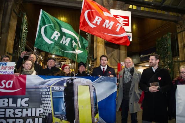 You can claim compensation for delays to rail services. Photograph: John Devlin
