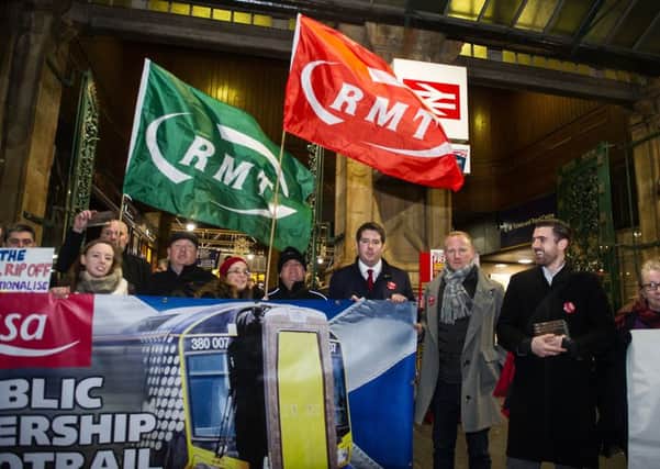 You can claim compensation for delays to rail services. Photograph: John Devlin