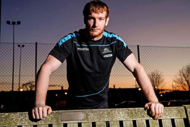 Rob Harley is expected to move to the second row  for tomorrows visit of Cardiff Blues. Picture: SNS/SRU.