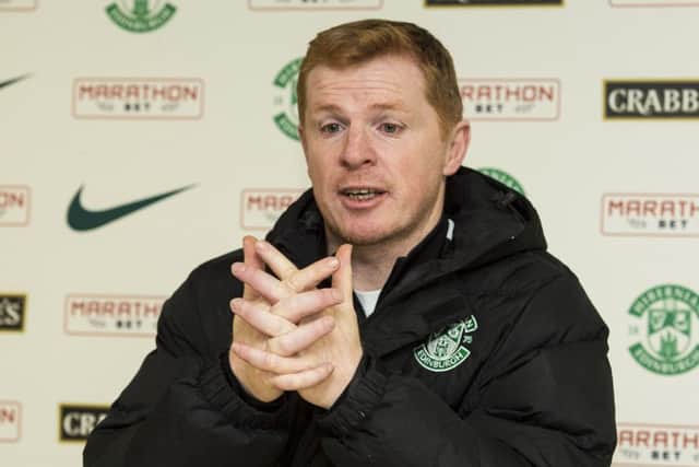 Hibernian manager Neil Lennon looks ahead to his side's match against Dundee United on tomorrow night. Picture: Paul Devlin/SNS