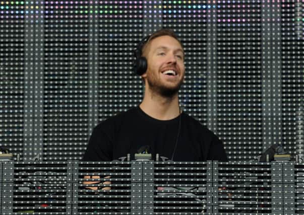 Scots DJ Calvin Harris. Picture: Lisa Ferguson