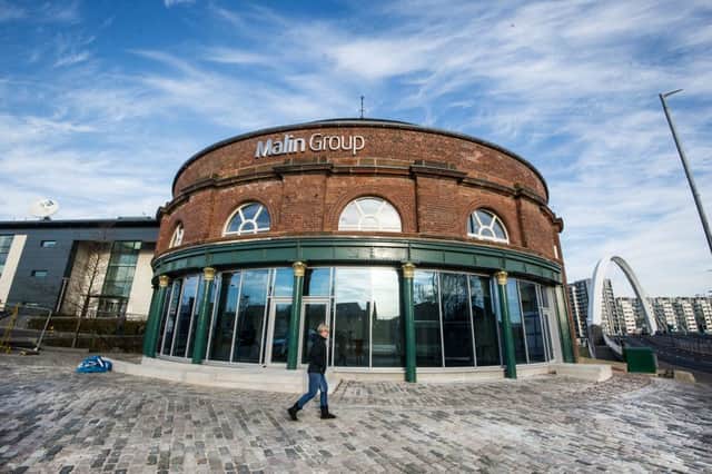The South Rotunda has been restored to provide office space for the marine engineering consortium, Malin Group. Picture: John Devlin/TSPL