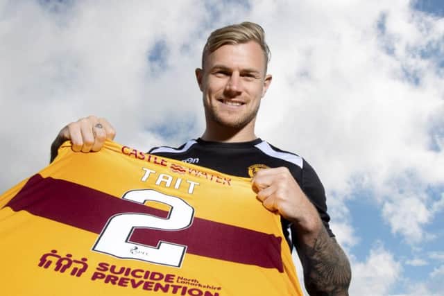 Richard Tait was much-needed filler for the void at right-back. Picture: SNS