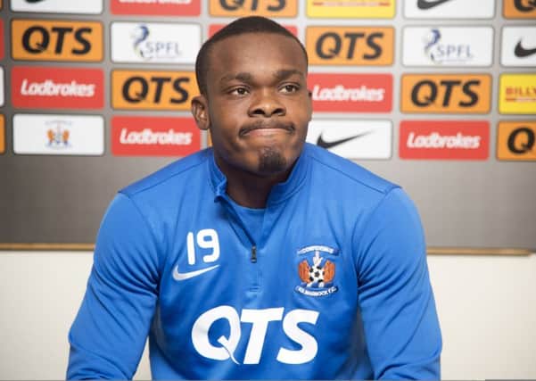 Souleymane Coulibaly: Unique in terms of Killie's summer recruitment - good and on a long-term deal. Picture: SNS