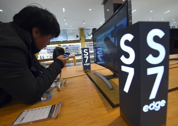 South Korean tech giant 
Samsung expects fourth-quarter profits to soar 50%. Picture: Jung Yeon-Je/AFP/Getty Images