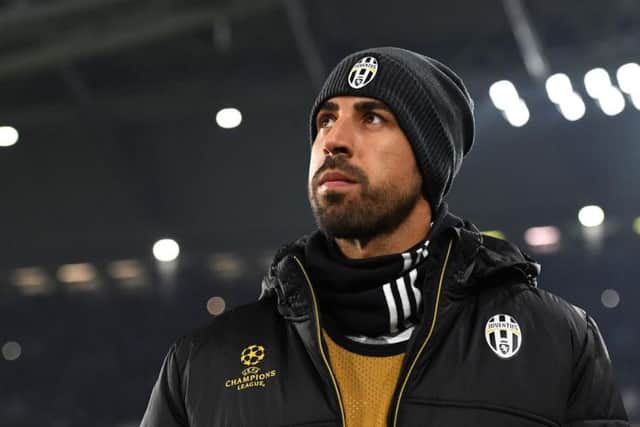 Sami Khedira praised the Ibrox atmosphere. Picture: Getty