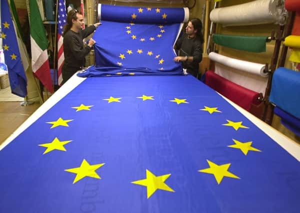 Business and consumer confidence in the eurozone is near a six-year high. Picture: Claudia Gazzini/AP