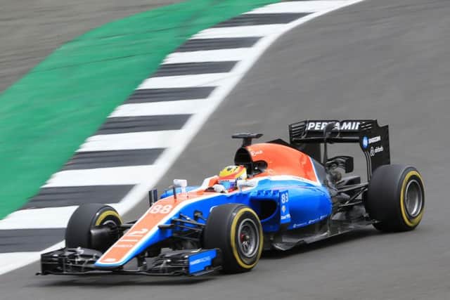 The Manor F1 team has collapsed into administration after failing to secure fresh investment. Picture: Nigel French/PA Wire