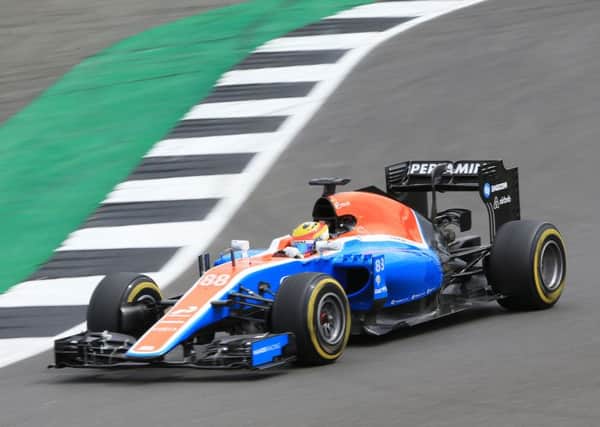 The Manor F1 team has collapsed into administration after failing to secure fresh investment. Picture: Nigel French/PA Wire
