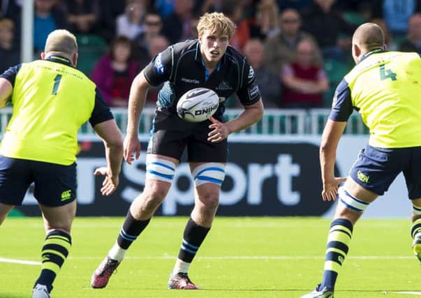 Jonny Gray returns to the Glasgow side to face Cardiff after being rested for the win over Treviso. Picture: Gary Hutchison/SNS