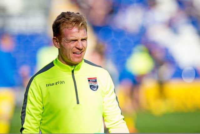 Chris Burke reinvigorated Ross County's campaign. Picture: SNS