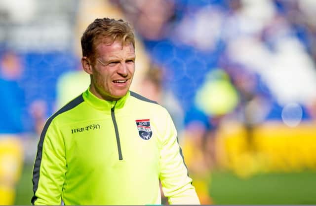 Chris Burke reinvigorated Ross County's campaign. Picture: SNS