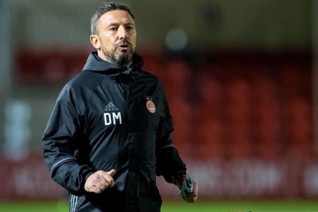 Derek McInnes came under a short period of pressure after defeats to Celtic and Rangers. Picture: SNS