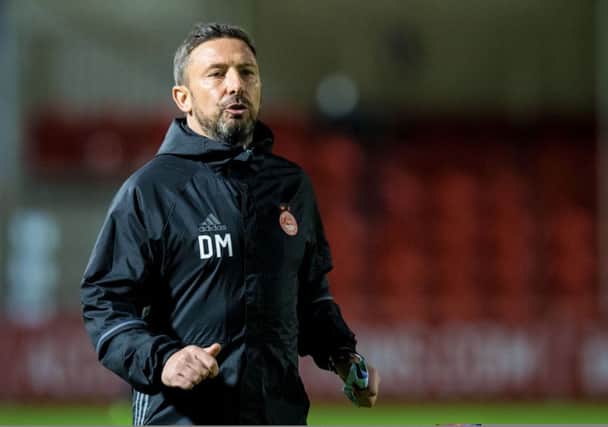 Derek McInnes came under a short period of pressure after defeats to Celtic and Rangers. Picture: SNS