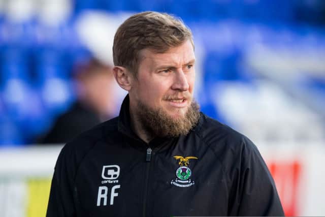 Richie Foran has watched his side struggle for form recently. Picture: SNS