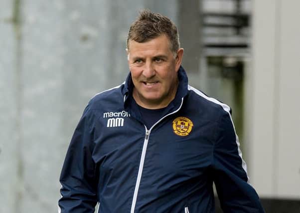 Mark McGhee will be looking for more consistency from his side. Picture: SNS