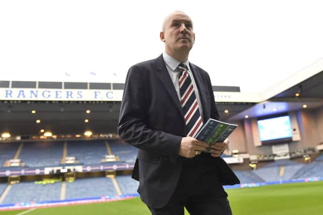 Life in the top flight has been a little bumpy for Mark Warburton and Rangers. Picture: SNS