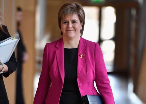 Sturgeon still appears to put a second referendum at the top of her agenda. Picture: Jeff J Mitchell/Getty