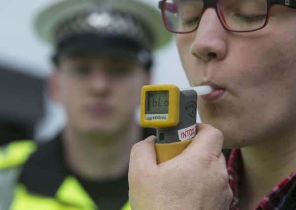 The number caught drink driving is rising.