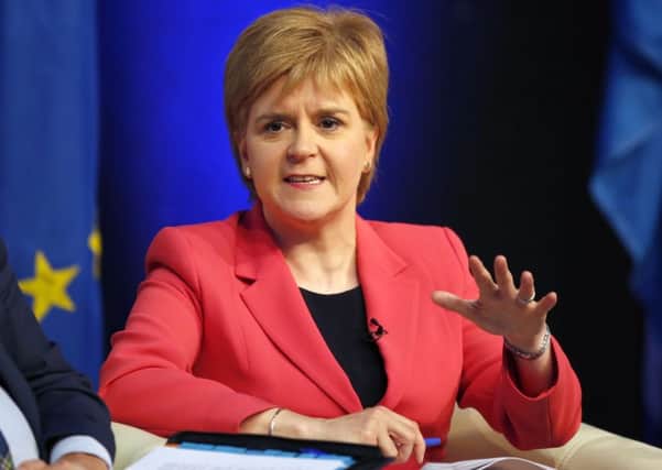 Nicola Sturgeon has insisted she is not bluffing about the prospect of a second Scottish independence referendum. Picture: Jane Barlow/PA Wire