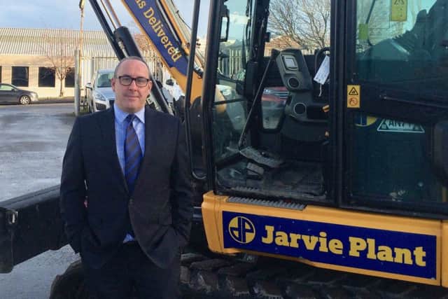 Sales director Ian Hutchison will lead Jarvie Plant's expansion drive. Picture: Contributed