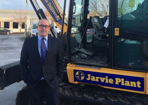 Sales director Ian Hutchison will lead Jarvie Plant's expansion drive. Picture: Contributed