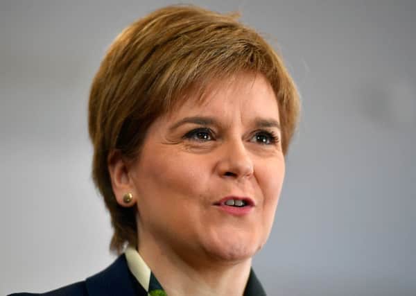 First Minister Nicola Sturgeon warned a second independence referendum may be the only way to avoid a damaging Brexit. Picture: Jeff J Mitchell/Getty Images