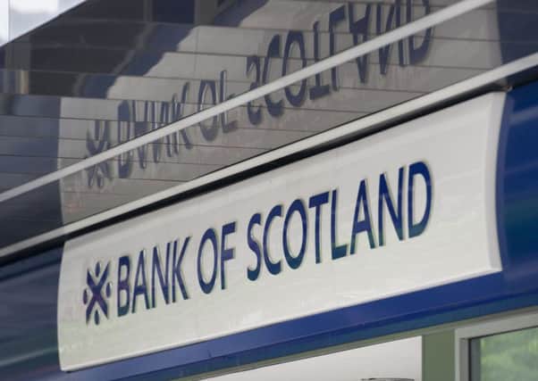 The UK government is no longer the largest shareholder in Bank of Scotland's parent group. Picture: John Devlin