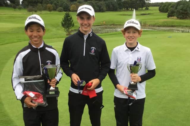 Ledt to right, Papon Sawatyanon, Cameron Adam and Lyle Murdoch.