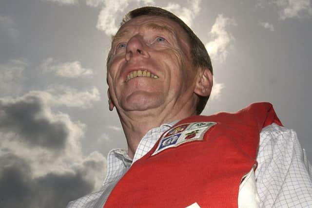 Former British & Irish Lion Ken Scotland with his 1959 shirt. Picture: Neil Hanna