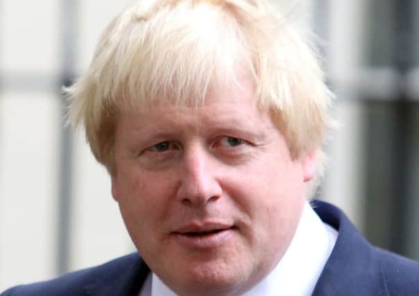 Foreign Secretary Boris Johnson. Picture: Rick Findler/PA Wire