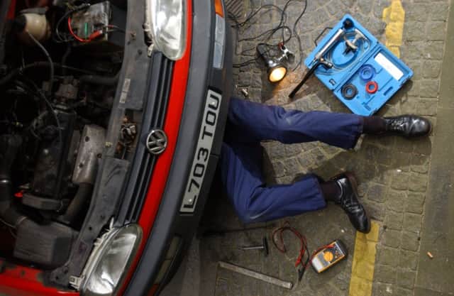 Drivers in the north of Scotland can expect to pay more for their vehicle's MOT test. Picture: Phil Wilkinson/TSPL