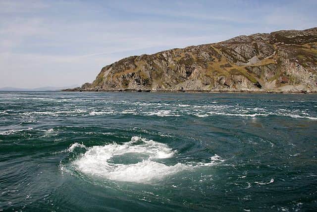 Boat trips over the world's third largest whirlpool run from March to October. Picture: Contributed