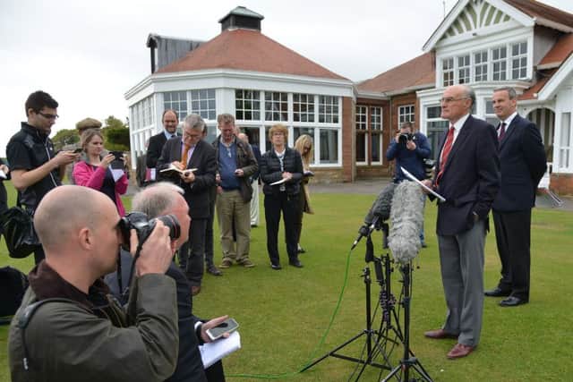 Muirfield cant get it wrong for a second time when it comes to a new vote on admitting women members. Picture: Jon Savage