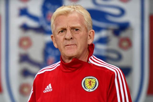 Scotland manager Gordon Strachan says 'we only have ourselves to blame' for failure. Picture: Getty.